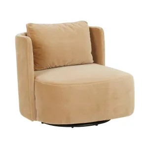 Kennedy Tilt Occasional Chair - Cumin Velvet by GlobeWest, a Chairs for sale on Style Sourcebook