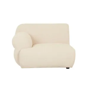 Juno Cloud 1 Seater Centre Sofa - Cashew Tweed by GlobeWest, a Sofas for sale on Style Sourcebook