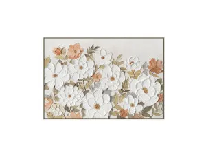 Beautiful Flower Bloom Wall Art 80cm x 120cm by Luxe Mirrors, a Artwork & Wall Decor for sale on Style Sourcebook