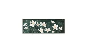 White Blooming Flower Wall Art 150cm x 50cm by Luxe Mirrors, a Artwork & Wall Decor for sale on Style Sourcebook