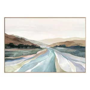 Into the Valley Box Framed Canvas in 140 x 100cm by OZ Design, a Painted Canvases for sale on Style Sourcebook