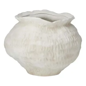 Herman Pot 39.5x31cm in Ivory by OZ Design, a Baskets, Pots & Window Boxes for sale on Style Sourcebook