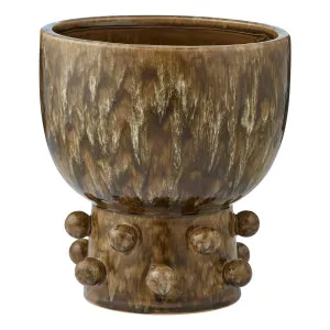 Pip Footed Pot 25x28cm in Olive by OZ Design, a Baskets, Pots & Window Boxes for sale on Style Sourcebook