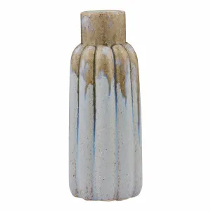 Rani Vase Large 11.5x28cm in Blue / Natural by OZ Design, a Vases & Jars for sale on Style Sourcebook