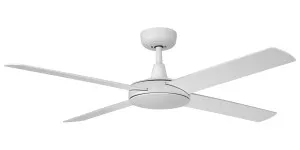 Fanco Eco Silent Deluxe Smart 52" DC Ceiling Fan with Wall Control and Remote White by Fanco, a Ceiling Fans for sale on Style Sourcebook