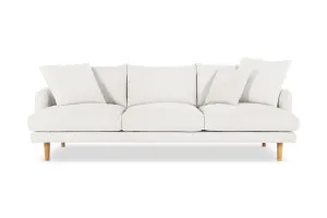 Hampton MKII 4 Seat Sofa, White, by Lounge Lovers by Lounge Lovers, a Sofas for sale on Style Sourcebook