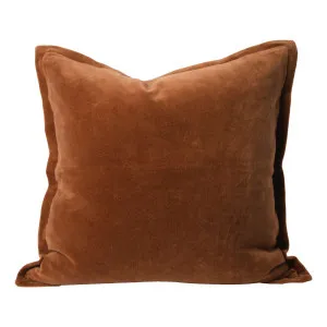 Evelyn Feather Fill Cushion 50x50cm in Nutmeg by OZ Design, a Cushions, Decorative Pillows for sale on Style Sourcebook