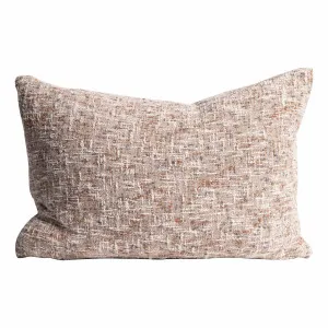 Ritchi Feather Fill Cushion 60x40cm in Soft Clay / Midnight by OZ Design, a Cushions, Decorative Pillows for sale on Style Sourcebook
