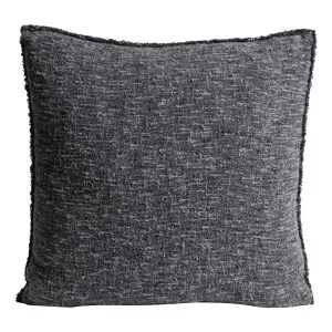 Sora Feather Fil Cushion 50x50cm in Midnight by OZ Design, a Cushions, Decorative Pillows for sale on Style Sourcebook