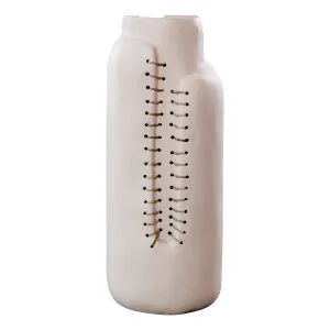 Threaded Vase 18x46cm in Natural by OZ Design, a Vases & Jars for sale on Style Sourcebook