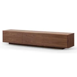 Ex Display - Letty 2.3m Wooden TV Entertainment Unit - Walnut by Interior Secrets - AfterPay Available by Interior Secrets, a Entertainment Units & TV Stands for sale on Style Sourcebook