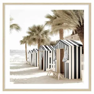 Oamaha Beach Framed Print in 60 x 60cm by OZ Design, a Prints for sale on Style Sourcebook