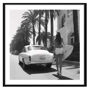 Summer Vibes Framed Print in 60 x 60cm by OZ Design, a Prints for sale on Style Sourcebook