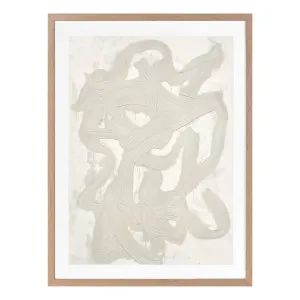 Poetry Motion II Portrait Framed Print in 55 x 70cm by OZ Design, a Prints for sale on Style Sourcebook