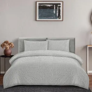 Ardor Boudoir Rowe Grey Quilt Cover Set by null, a Quilt Covers for sale on Style Sourcebook