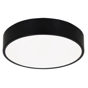 Oriel Lighting Orbis Black TRIcolour LED Ceiling Light Small by Oriel Lighting, a LED Lighting for sale on Style Sourcebook