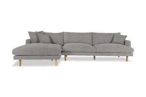 Hampton MKII LH Chaise Sofa, Dark Grey, by Lounge Lovers by Lounge Lovers, a Sofas for sale on Style Sourcebook