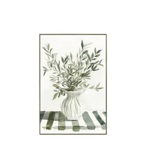 French Olive in a Vase Wall Art 120cm x 80cm by Luxe Mirrors, a Artwork & Wall Decor for sale on Style Sourcebook