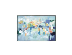 Angela Muliticolour Wall Art 80cm x 120cm by Luxe Mirrors, a Artwork & Wall Decor for sale on Style Sourcebook