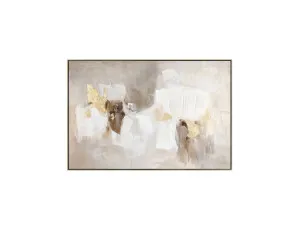 Abstract Golden Tonal Wall Art 80cm x 120cm by Luxe Mirrors, a Artwork & Wall Decor for sale on Style Sourcebook