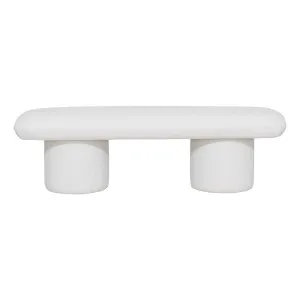 Millie Bench in Het White by OZ Design, a Benches for sale on Style Sourcebook