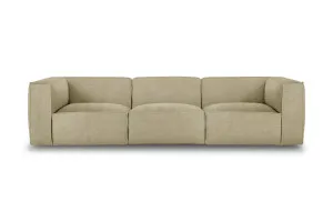 Linden Fabric 4 Seat Sofa, Dark Grey, by Lounge Lovers by Lounge Lovers, a Sofas for sale on Style Sourcebook