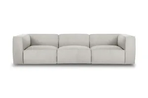 Linden Fabric 4 Seat Sofa, Dark Grey, by Lounge Lovers by Lounge Lovers, a Sofas for sale on Style Sourcebook