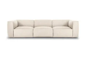 Linden Fabric 4 Seat Sofa, Dark Grey, by Lounge Lovers by Lounge Lovers, a Sofas for sale on Style Sourcebook