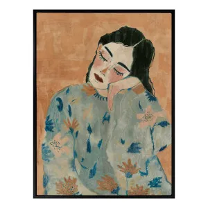 Naomi Box Framed Canvas in 78 x 103cm by OZ Design, a Painted Canvases for sale on Style Sourcebook