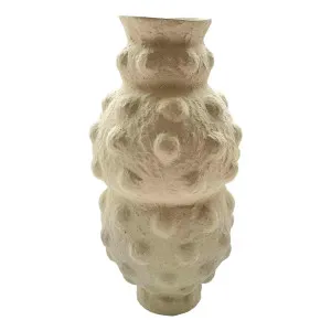 Bubble Vase 22x44cm in Cream by OZ Design, a Vases & Jars for sale on Style Sourcebook