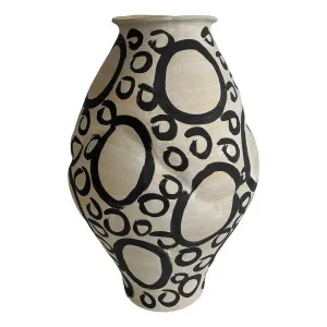 Orbit Vase 31x47.5cm in Black by OZ Design, a Vases & Jars for sale on Style Sourcebook