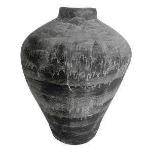 Helio Vase Large 40x48cm in Grey by OZ Design, a Vases & Jars for sale on Style Sourcebook