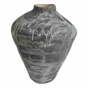 Helio Vase Small 34x41cm in Grey by OZ Design, a Vases & Jars for sale on Style Sourcebook