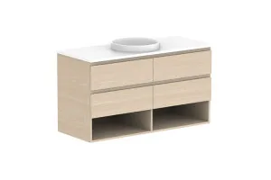 Glacier Shelf, Twin 1200mm, Centre Bowl Vanity by ADP, a Vanities for sale on Style Sourcebook