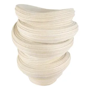 Vardy Loop Vase 26.7x32.6cm in White by OZ Design, a Vases & Jars for sale on Style Sourcebook