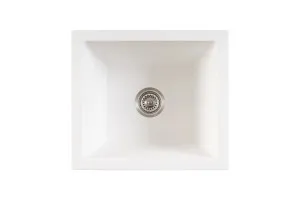 Bellevue Small Rectangular Sink Matte White by ADP, a Troughs & Sinks for sale on Style Sourcebook