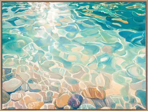 Rock Pool Canvas Art Print by Urban Road, a Prints for sale on Style Sourcebook