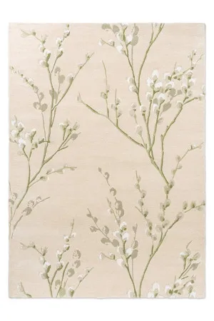 Laura Ashley Pussy Willow Hedgerow Green 079807 by Laura Ashley, a Contemporary Rugs for sale on Style Sourcebook