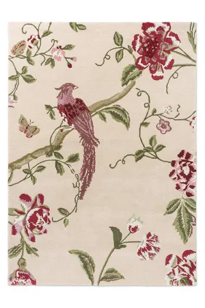 Laura Ashley Summer Palace Cranberry/Grape 081200 by Laura Ashley, a Contemporary Rugs for sale on Style Sourcebook