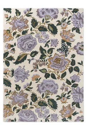 Laura Ashley Wendling Floral Heather Purple 083104 by Laura Ashley, a Contemporary Rugs for sale on Style Sourcebook
