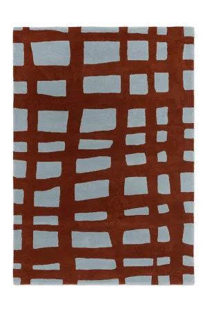 Scion Arlo-Brick 124103 by Scion, a Contemporary Rugs for sale on Style Sourcebook