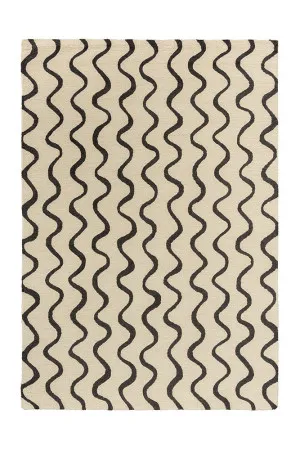 Scion Ribbon-Charcoal 124305 by Scion, a Contemporary Rugs for sale on Style Sourcebook