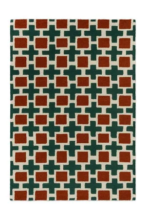 Scion Hatch -Rust 124903 by Scion, a Contemporary Rugs for sale on Style Sourcebook