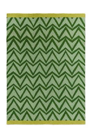 Scion Dhurrie Green Outdoor 426307 by Scion, a Contemporary Rugs for sale on Style Sourcebook