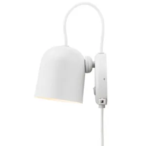 Nordlux Angle Adjustable Wall Light White by Nordlux, a Outdoor Lighting for sale on Style Sourcebook