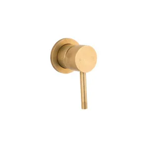 Elysian Minimal Mixer - Tumbled Aged Brass by ABI Interiors Pty Ltd, a Bathroom Taps & Mixers for sale on Style Sourcebook