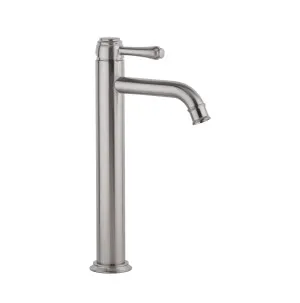 Kingsley Extended Basin Mixer - Brushed Nickel by ABI Interiors Pty Ltd, a Bathroom Taps & Mixers for sale on Style Sourcebook