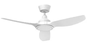 Mercator Jota S 48" DC Ceiling Fan with LED Light and Remote White by Mercator, a Ceiling Fans for sale on Style Sourcebook
