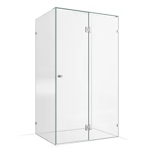 Frameless Shower Screen 1200x900mm - 600mm Hinge Panel Chrome by Highgrove Bathrooms, a Showers for sale on Style Sourcebook