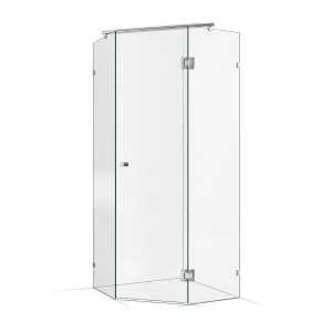 Frameless Shower Screen 900x900mm Chrome by Highgrove Bathrooms, a Showers for sale on Style Sourcebook